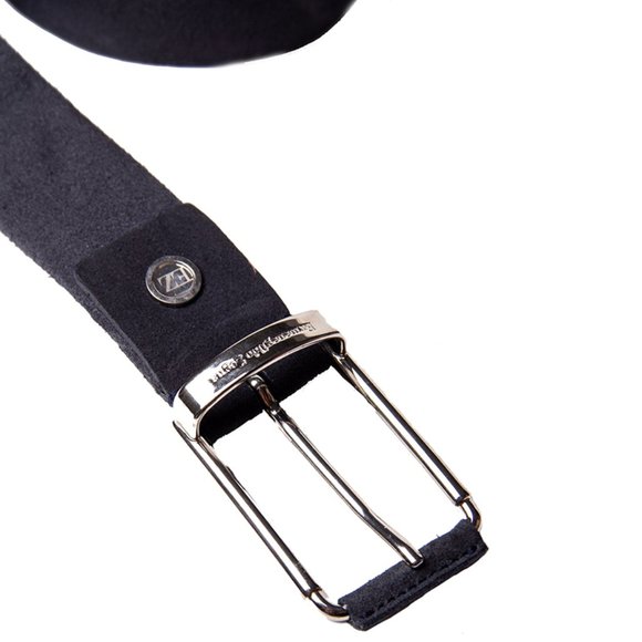 ERMENEGILDO ZEGNA DARK GRAY FASHION BELT | WOMENS main image 4